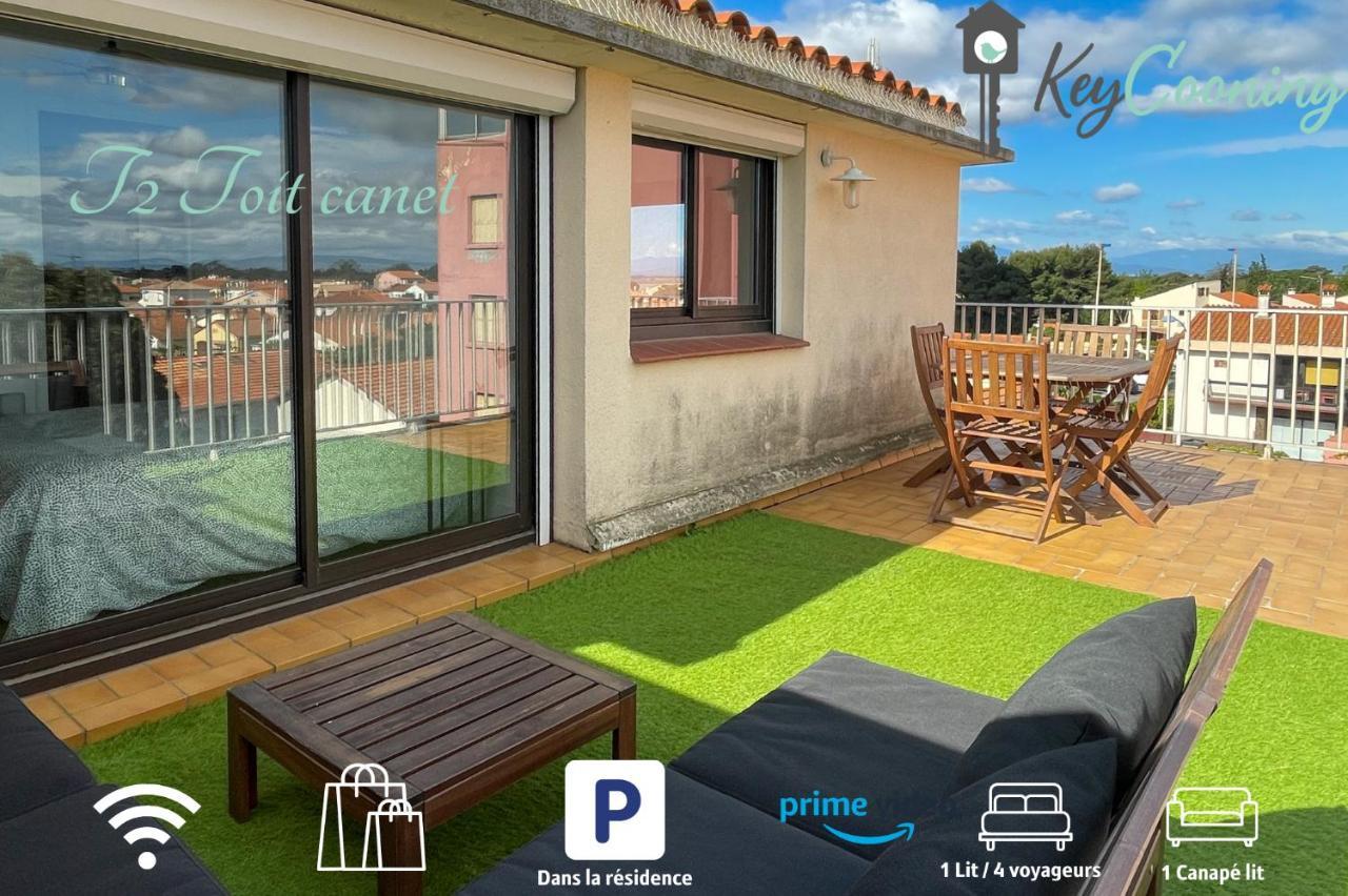 T2 Toit-terrasse - A 5 Min A Pieds Canet-en-Roussillon